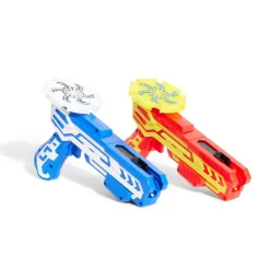 Gifi Jeux D'Imagination Et D'Imitation<Set de 2 pistolets et 4 toupies avec arène