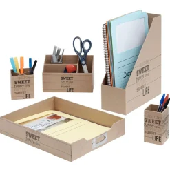 Set de rangement bureau 4 en 1*Gifi