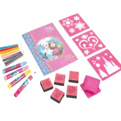 Gifi Jeux Créatifs<Set de tampons et pochoirs La Reine des neige