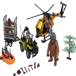 Gifi Jeux D'Imagination Et D'Imitation<Set véhicule et figurine savane