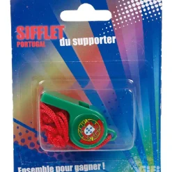 Sifflet avec cordon supporter Portugal*Gifi New