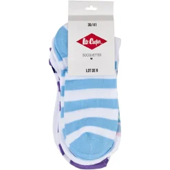 New Gifi Socquette Lee Cooper grise x6