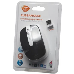 Souris optique sans fil silencieuse noir*Gifi Outlet