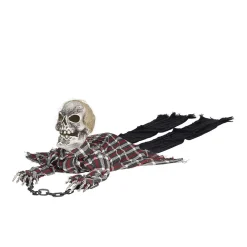 Squelette effrayant animé Halloween lumineux et sonore*Gifi Hot