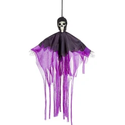 Squelette suspendu fluo Halloween H50cm*Gifi Best