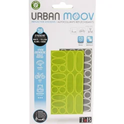 Gifi Sticker réfléchissant jaune URBAN MOOV x36
