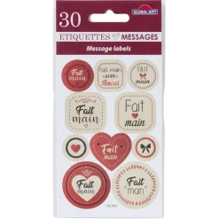 Gifi Stickers assortis 8x12cm