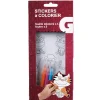 Gifi Stickers à colorier + 3 feutres