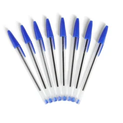 Stylo BIC bleu Cristal original x8*Gifi
