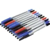 Stylo bille noir bleu et rouge x32*Gifi Online