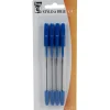 Stylo bille x4 bleu*Gifi Clearance