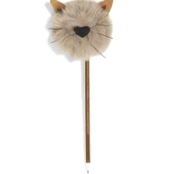 Gifi Stylo chat pompon - 3 coloris