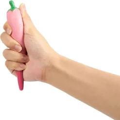 Gifi Stylo de décompression à rebond forme carotte ou aubergine