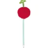 Stylo fantaisie pompon fruit H23,2ccm*Gifi Best