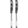 Stylo gel argenté x2*Gifi Online