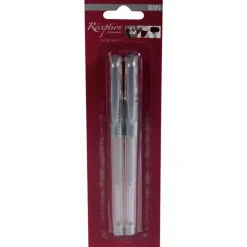 Stylo gel argenté x2*Gifi Online