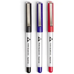 Stylo gel encre liquide noir bleu rouge x3*Gifi Sale