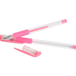 Stylo gel rose x2*Gifi