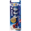 Stylo roller effaçable et rechargeable bleu*Gifi Sale