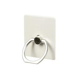 Support anneau bague pour téléphone en plastique rose ou blanc*Gifi Discount