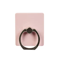 Support anneau bague pour téléphone en plastique rose ou blanc*Gifi Discount