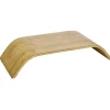 Support écran ordinateur bambou 54xH10x24cm*Gifi Outlet