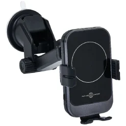 Support de téléphone et chargeur noir*Gifi New