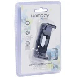 Support de téléphone pour voiture universel noir*Gifi Sale