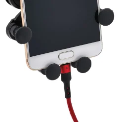 Support téléphone boules en silicone pour voiture*Gifi New