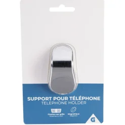Support téléphone voiture avec 2 magnets*Gifi Sale