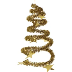 Gifi Suspension avec étoiles dorée 41 cm