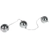 Gifi Suspension 3 boules de Noël digitales lumineuses 8 cm