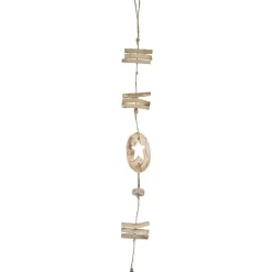 Gifi Suspension cloche bois naturel
