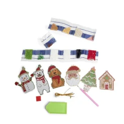 Gifi Suspension de Noël diamants à confectionner x6
