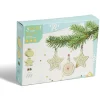 Gifi Suspension de Noël en bois à broder x10