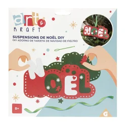 Gifi Jeux De Société Et Éducatifs<Suspension de Noël lettres DIY feutrine