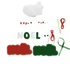 Gifi Jeux De Société Et Éducatifs<Suspension de Noël lettres DIY feutrine