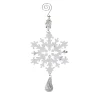 Gifi Suspension flocon de Noël argenté