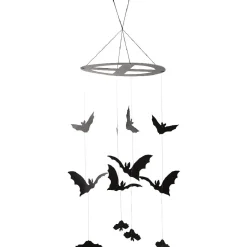 Suspension Halloween chandelier chauve-souris noir*Gifi Discount
