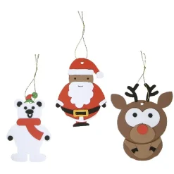 Gifi Suspension Noël en mousse à créer x3