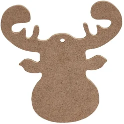 Gifi Suspension Noël en papier marron à personnaliser