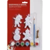 Gifi Suspension à peindre Noël x4