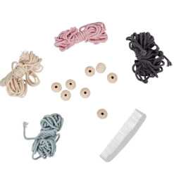 Gifi Suspension plume en macramé à fabriquer