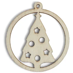 Gifi Jeux Créatifs<Suspension ronde sapin de Noël à peindre