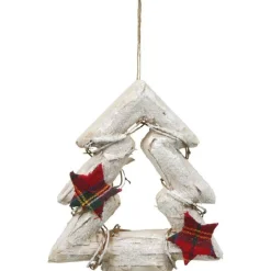 Gifi Suspension tissu étoile ou sapin