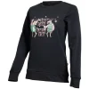 Outlet Gifi Sweat de Noël femme Ugly sweater Christmas Party noir