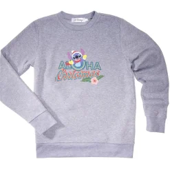 Outlet Gifi Sweat de Noël Stich femme Aloha Christmas