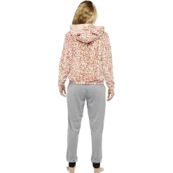 Hot Gifi Sweat pyjama léopard pour adulte Taille S/M ou L