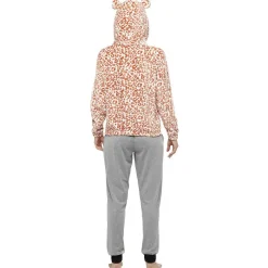 Hot Gifi Sweat pyjama léopard pour adulte Taille S/M ou L