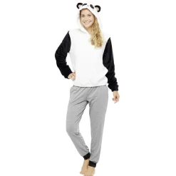 Online Gifi Sweat pyjama panda pour adulte Taille S/M ou L